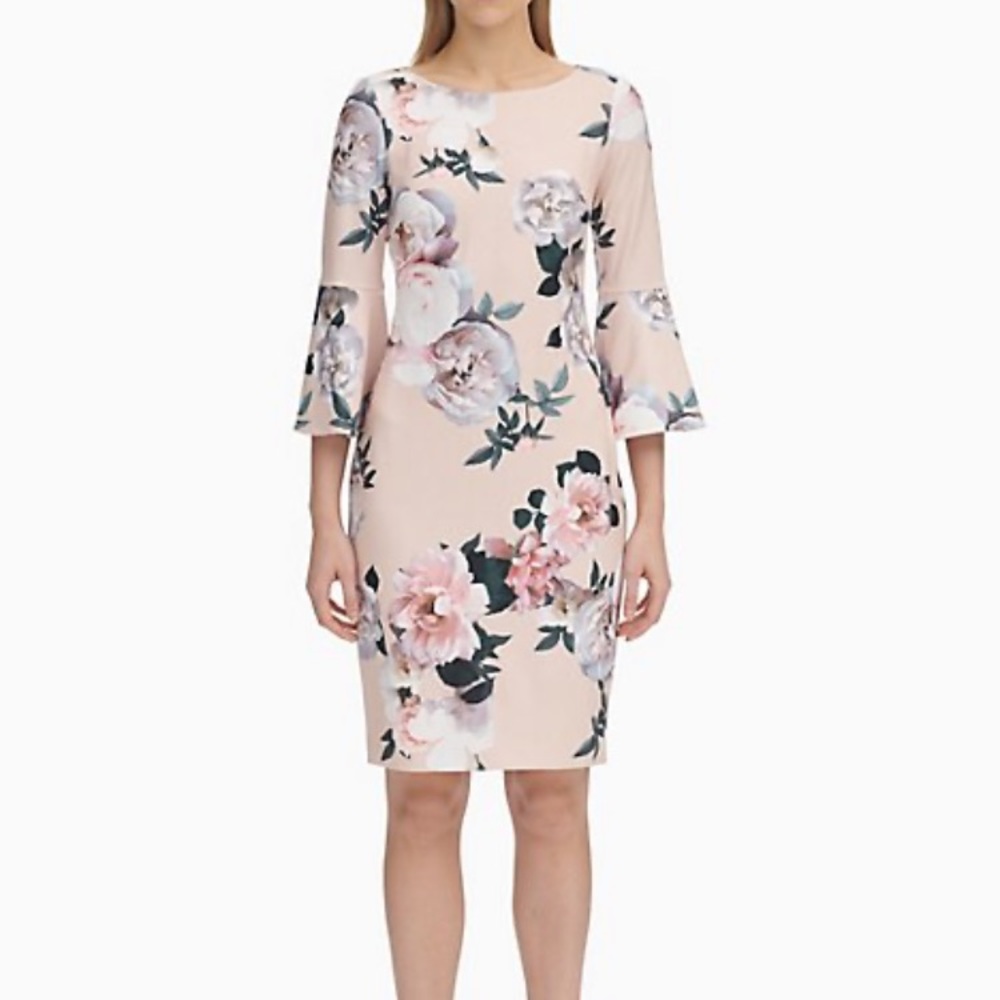 Floral Calvin Klein Dress